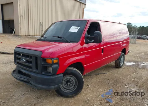 2012 Ford E-250 Commercial z USA, uszkodzony, nr VIN 1FTNE2EL5CDA01860